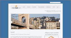 Desktop Screenshot of laboratoire-vienne.com
